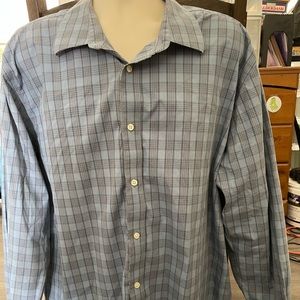 Mens 2XL Eddie Bauer Long Sleeve Shirt Wrinkle Resistant